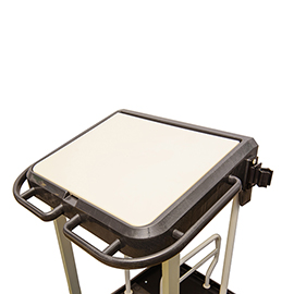 Coperchio portasacco - per carrelli multifunzione unij e unik - antracite - taxon