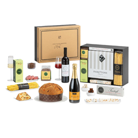 Composizione narciso con panettone - sole di san martino