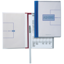 Cartelline ad aghi capri 66 - 21x29,7 cm - blu - sei rota - conf. 5 pezzi