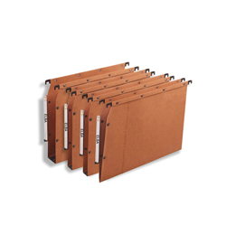 Cartella sospesa - armadio ultimate® - interasse 33 cm - fondo v - 32,5x27,5 cm - avana - favorit