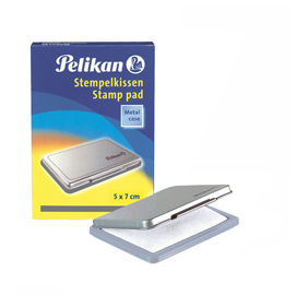 Cuscinetto per timbri - 9x16 cm - neutro - pelikan