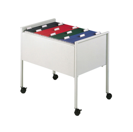 Carrello filemate - per cartelle sospese - 42,5x59x66 cm - king mec