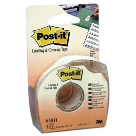 Correttore a nastro post it® cover up - 25mm x 17,7mt - post it®