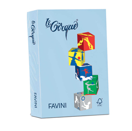Carta le cirque - a4 - 160 gr - azzurro pastello 106 - favini - conf. 250 fogli