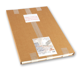 Carta inkjet plotter - a1 - 594 x 841 mm - 90 gr - opaca cad - bianco - canson - conf. 125 fogli