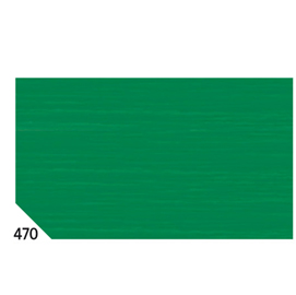 Carta crespa - 50x250cm - 60gr - verde bandiera 470 - sadoch - conf.10 rotoli