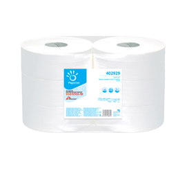 Carta igienica maxi jumbo - 2 veli - 15,5 gr - diametro 26,7 cm - 9,5 cm x 371,5 mt - papernet