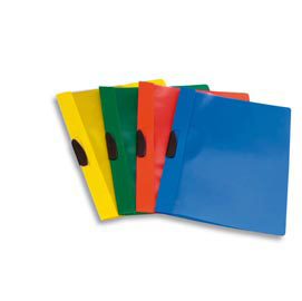 Cartellina con molla video clipper - ppl - 22x30 cm - giallo - fellowes