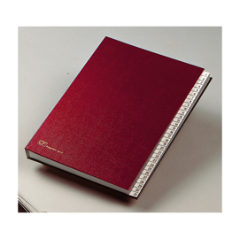 Classificatore numerico 1/31 - 643e - 24x34 cm - rosso - fraschini