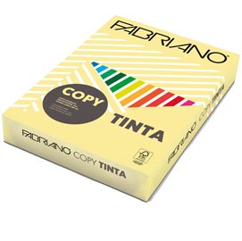 Carta copy tinta - a3 - 80 gr - colore tenue banana - fabriano - conf. 250 fogli