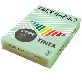 Carta copy tinta - a3 - 80 gr - colore tenue acquamarina - fabriano - conf. 250 fogli
