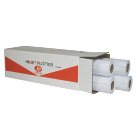 Carta plotter inkjet jp one p.90m - 914 mm x 50 mt - 90 gr - opaca - bianco - as marri