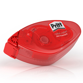 Colla a nastro roller system - 8,4 mm x 16 mt - permanente - ricaricabile - pritt