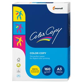 Carta color copy - 320 x 450 mm - 160 gr - bianco - sra3 - mondi - conf. 250 fogli