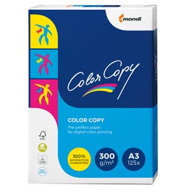 Carta color copy - 320 x 450 mm - 300 gr - bianco - sra3 - mondi conf. 125 fogli