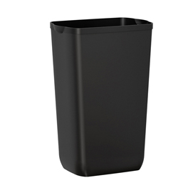 Cestino gettacarte soft touch - 33x22x49 cm - 23 l - nero - mar plast