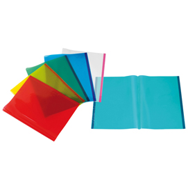 Coprilibro coverlibro t - pvc liscio - giallo trasparente - sei rota