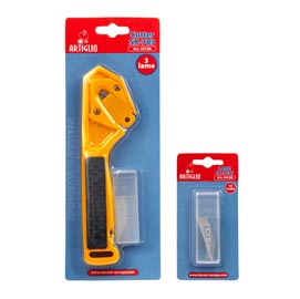 Cutter apricartoni sx 783 - 3 lame di ricambio incluse - artiglio