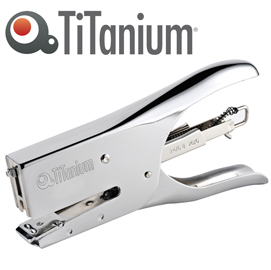 Cucitrice a pinza - acciaio cromato - titanium