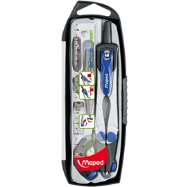 Compasso tecnich compact - diametro max 360mm - 5 pezzi - maped