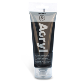 Colori acryl - 75ml - nero - primo
