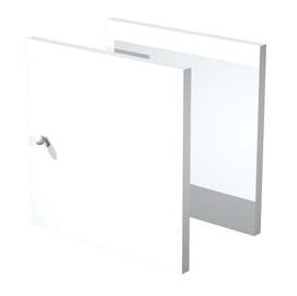 Coppia ante rainbow - 32,2x32,1 cm - per libreria - bianco - artexport