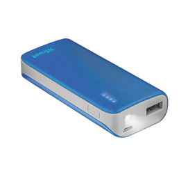 Caricabatteria powerbank 4400 - blu - trust