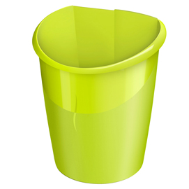 Cestino gettacarte ellypse xtra strong - altezza 38 cm - 15 lt - verde anice - cep