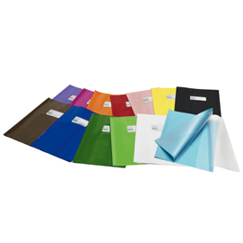 Coprimaxi green line - 21x30cm - pvc - fucsia - tasca portanome - con alette - ri.plast