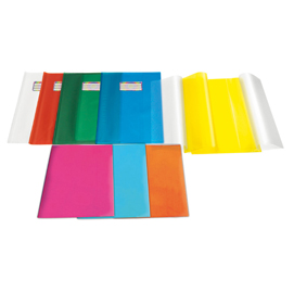 Coprimaxi emy silk - 21x30cm - pvc - goffrato - rosso - trasparente - con alette - ri.plast