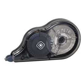 Correttore a nastro 20 metri - 5mm x 20mt - involucro nero - osama