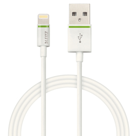 Cavo da lightning a usb - 1 m - bianco - leitz complete