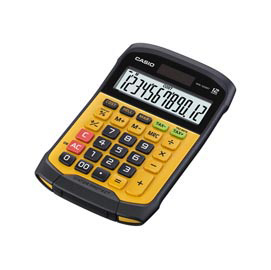 Calcolatrice da tavolo wm-320mt - 12 cifre - waterproof - casio
