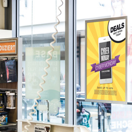 Cornice duraframe® sun - 50x70 cm - argento - durable