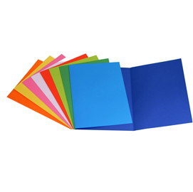 Cartelline 3 lembi - cartoncino bristol 200 gr - 25x34,5cm - bianco - cartotecnica del garda - conf. 25 pezzi