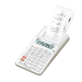 Calcolatrice scrivente hr-8rce - 12 cifre - bianco - casio