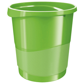 Cestino gettacarte europost vivida - 25,8 x28,5 cm - altezza 32,2 cm - 14 lt - verde - esselte