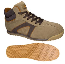 Calzatura alta di sicurezza d-star s1p src hro - pelle scamosciata - numero 40 - beige - deltaplus