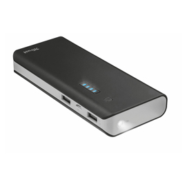 Caricabatteria powerbank - 10000mah - nero - trust