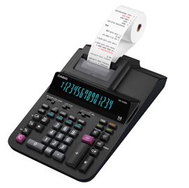 Calcolatrice scrivente dr-320re - 14 cifre - nero - casio