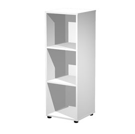 Contenitore maxi rainbow - 3 caselle a giorno - 41x40x120,6 cm - bianco - artexport