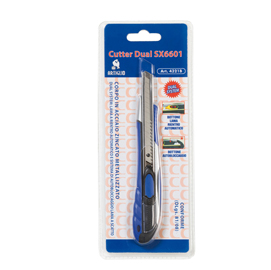 Cutter dual system sx 6601 - larghezza lama 9 mm - artiglio