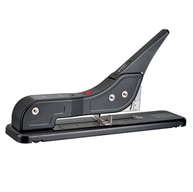 Cucitrice da tavolo hd23 l24 fl - capacità massima 240 fogli - grigio - kangaro®