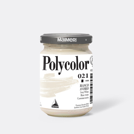 Colore vinilico polycolor - 140 ml - bianco avorio - maimeri