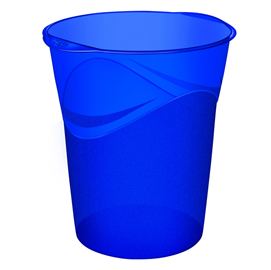 Cestino 280h - 30,5x29 cm - dorso 33,4 cm - 14 lt - electric blue - cep