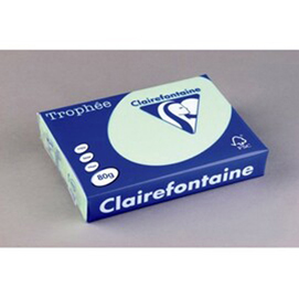 Carta a4 500fg 80g - vert 1975c clairfontaine