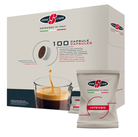 Capsula caffè compatibile lavazza espresso point - intenso - essse caffè