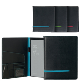 Cartella conference - similpelle - 24,5x31 cm - nero - intempo