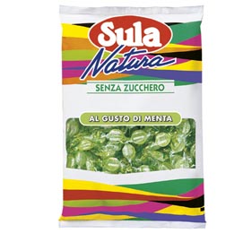 Caramelle sula - gusto menta - sula - busta 1 kg