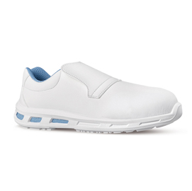 Calzatura di sicurezza blanco s2 src - pelle idrorepellente - bianco - taglia 37 - u-power